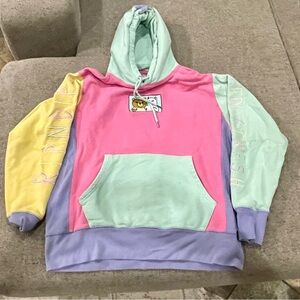 Rip n Dip Like-New Colorful Graphic Hoodie